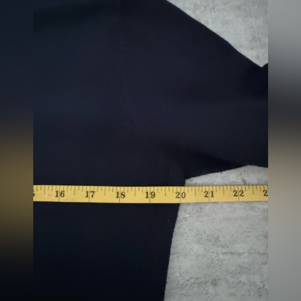 Lot of 2 Men’s Sweaters – Piazza Italia (Navy) & DeFacto (Black) Size M - Picture 15 of 16